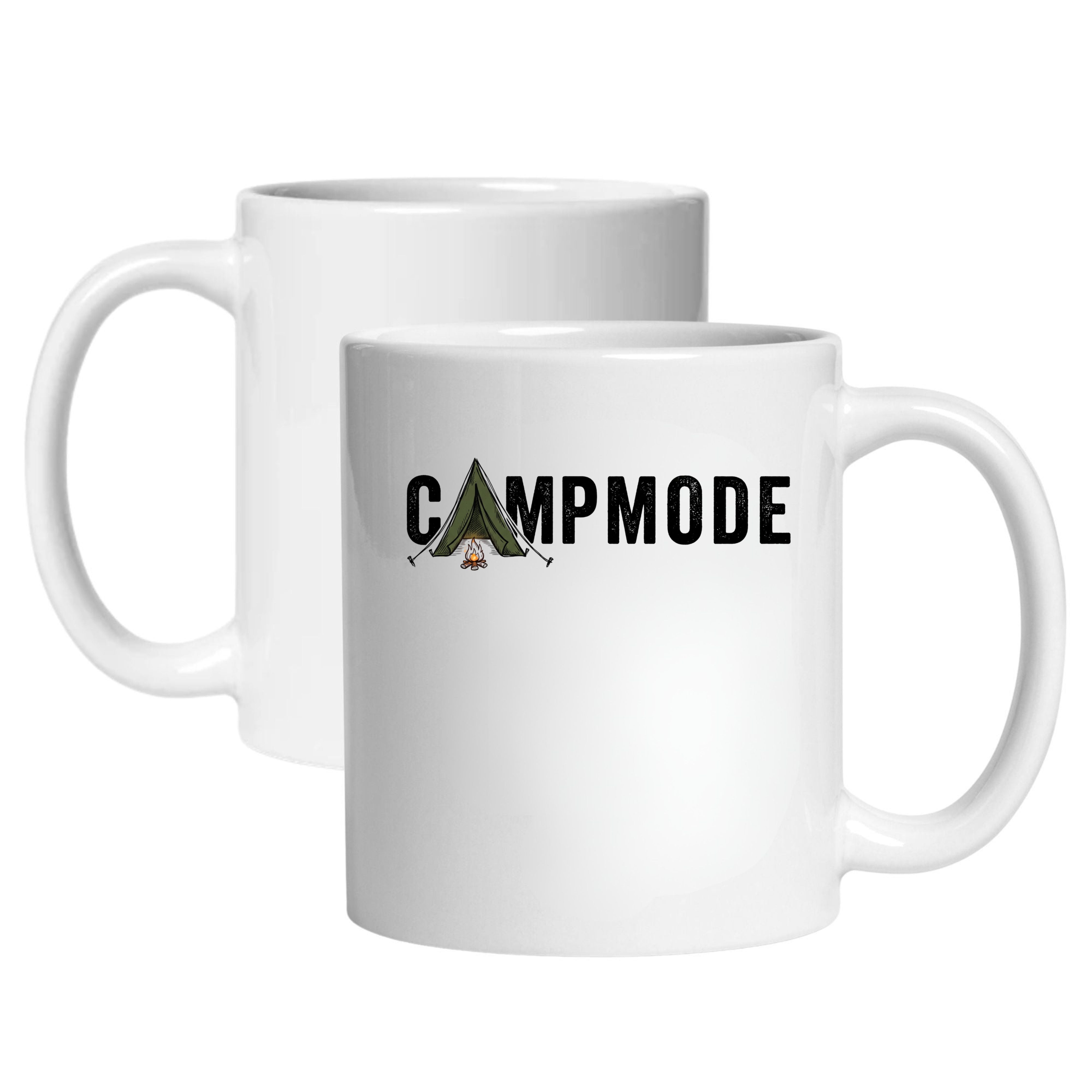 Shiba Solo Camp Club 柴犬 ソロキャンプクラブ「焚き火とコーヒー」 マグカップ